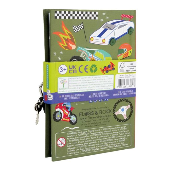 Floss & Rock My Secret Scented Diary - Cars - Image 3