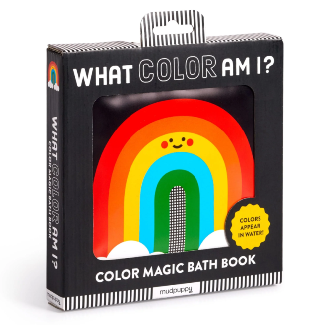 Mudpuppy Magic Bath Book - What Colour
