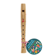 Rex London Wooden Recorder - Animal Band