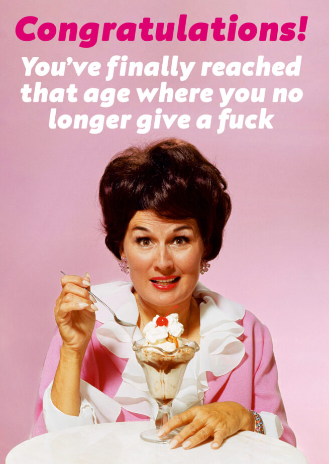 Dean Morris Card - You've Reached the Age