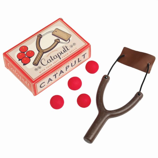 Rex London Catapult Toy with 4 Foam Balls