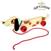 Rex London Wooden Pull Toy - Charlie - Image 2