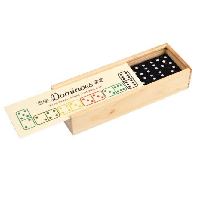 Rex London Traditional Wooden Dominoes - Image 3