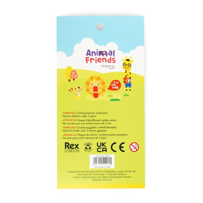 Rex London Puffy Stickers – Animal Friends - Image 2