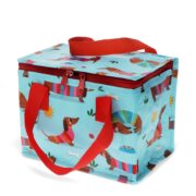 Rex London Insulated Lunch Bag - Sausage Dog Blue