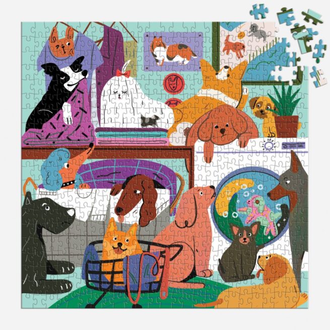 Mudpuppy 500 Pc Puzzle - Laundry Dogs - Image 4