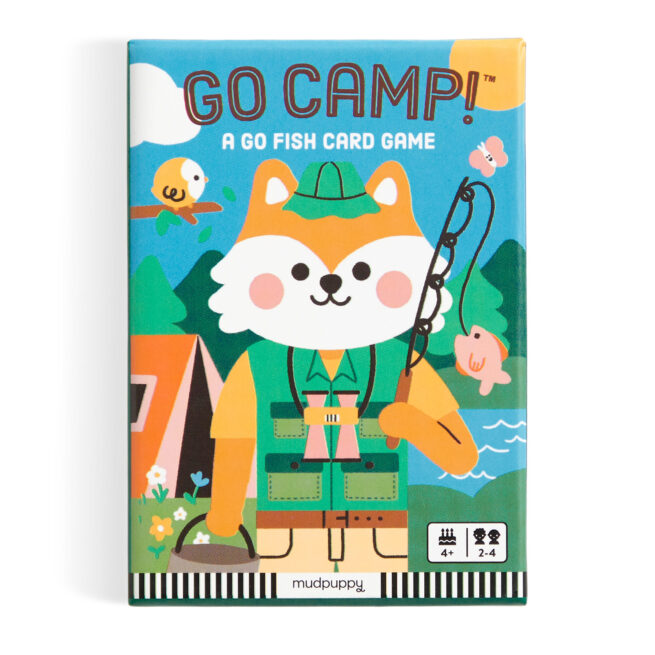Mudpuppy Playing Cards - Go Camp! A Go Fish Card Game - Image 2