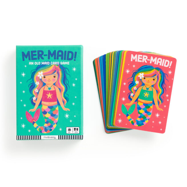 Mudpuppy Playing Cards - Mer-Maid! An Old Maid Card Game - Image 3
