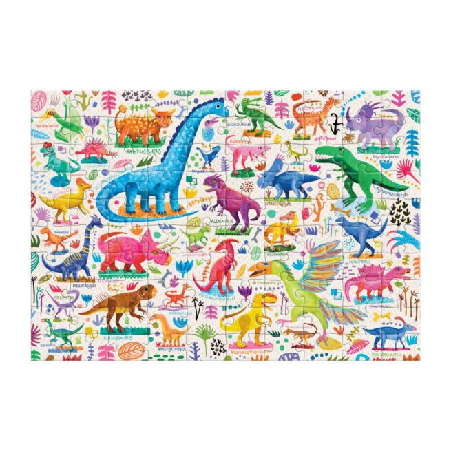 Mudpuppy 100 Pc Puzzle - Mighty Dinosaurs - Image 3