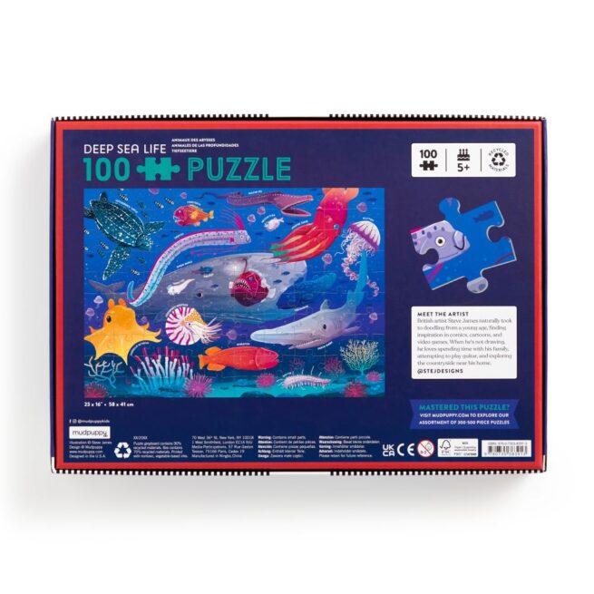 Mudpuppy 100 Pc Puzzle - Deep Sea - Image 3