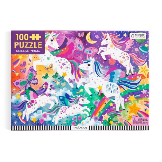 Mudpuppy 100 Pc Puzzle - Unicorn Magic - Image 2