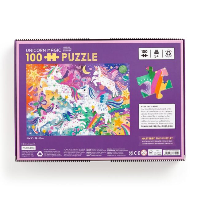 Mudpuppy 100 Pc Puzzle - Unicorn Magic - Image 4