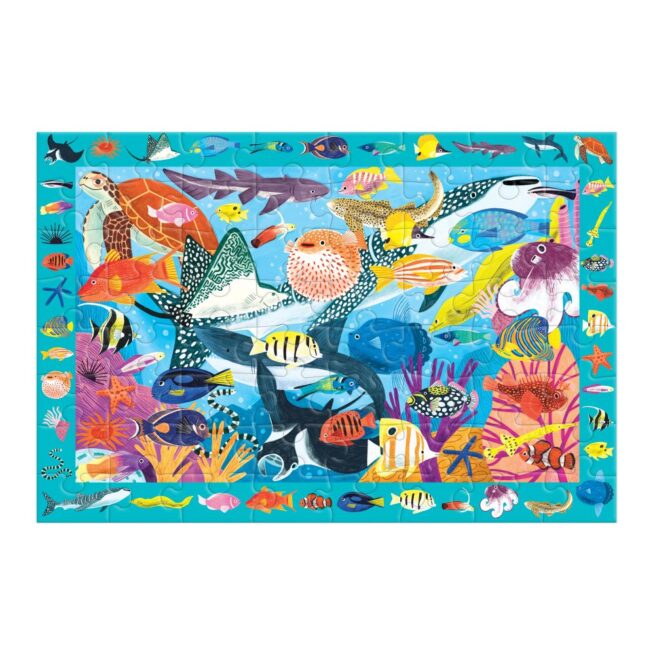 Mudpuppy 64 Pc Search & Find Puzzle - Coral Reef - Image 3