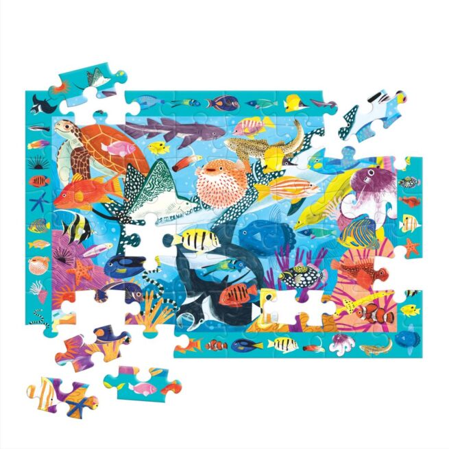 Mudpuppy 64 Pc Search & Find Puzzle - Coral Reef - Image 4