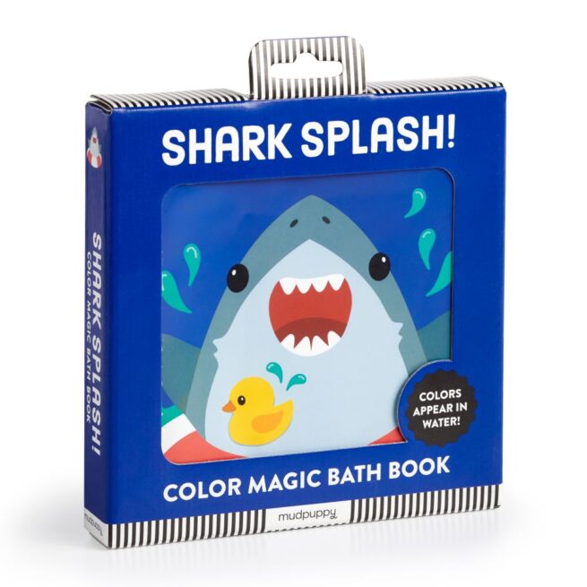 Mudpuppy Magic Bath Book - Shark Splash