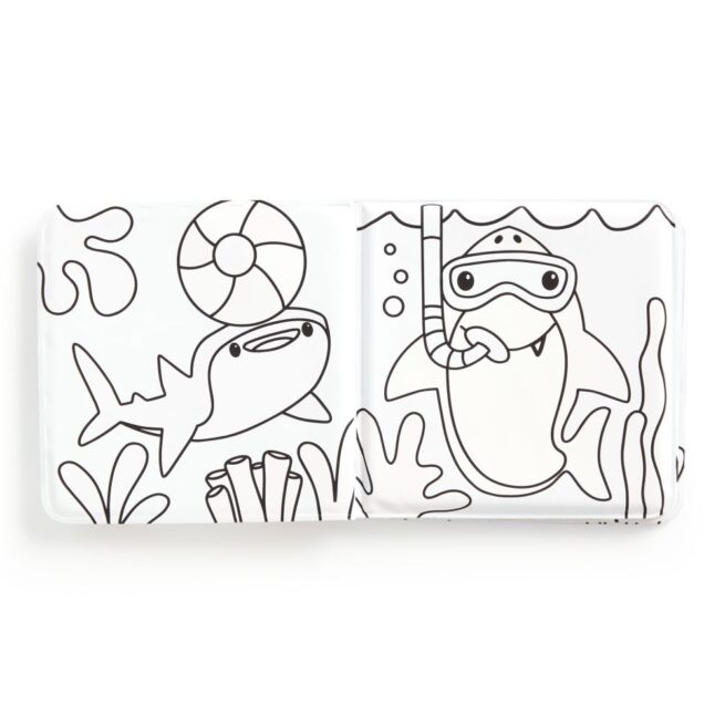 Mudpuppy Magic Bath Book - Shark Splash - Image 4