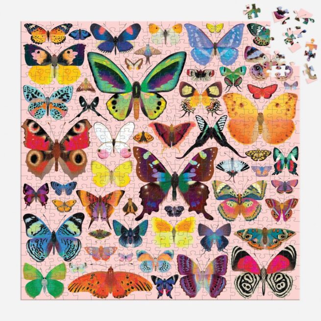 Mudpuppy 500 Pc Puzzle - Brilliant Butterflies - Image 4