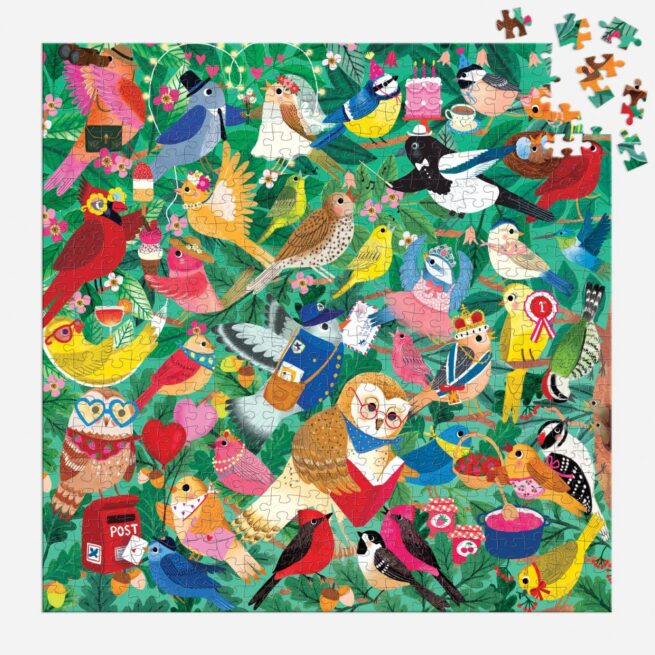 Mudpuppy 500 Pc Puzzle - Birding Around - Image 4
