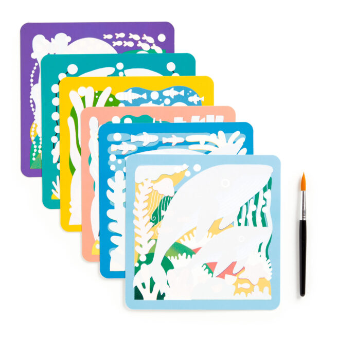 Mudpuppy Colour Magic Water Reveal Kit - Under the Sea - Image 2