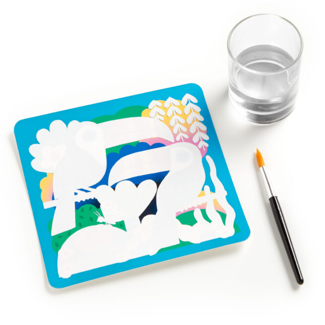 Mudpuppy Colour Magic Water Reveal Kit - Rainforest Friends - Image 4
