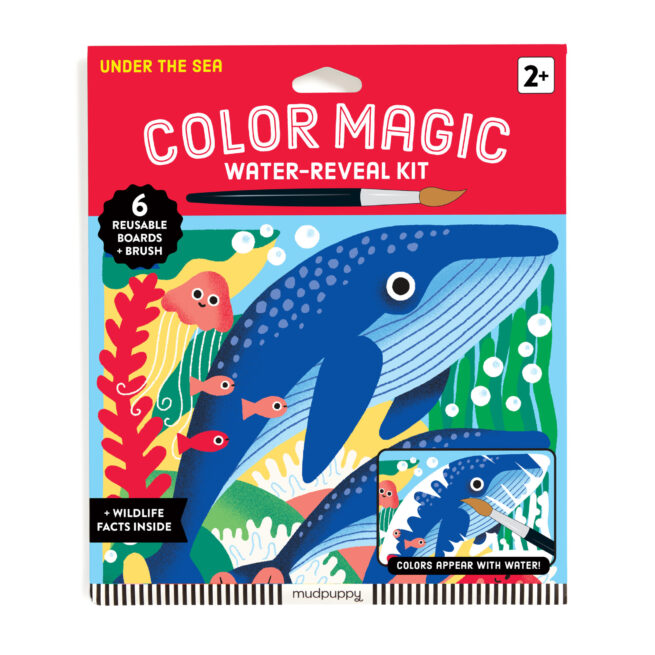 Mudpuppy Colour Magic Water Reveal Kit - Under the Sea