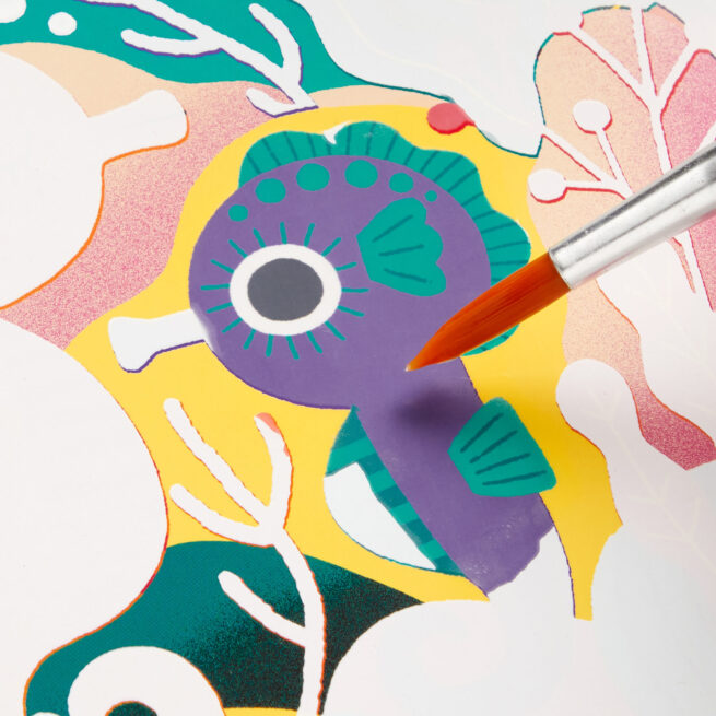 Mudpuppy Colour Magic Water Reveal Kit - Under the Sea - Image 3