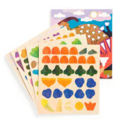 Mudpuppy Sticker Sparkle Poster Kit - Dinosaur Land - Image 2