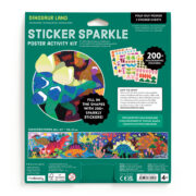 Mudpuppy Sticker Sparkle Poster Kit - Dinosaur Land - Image 6