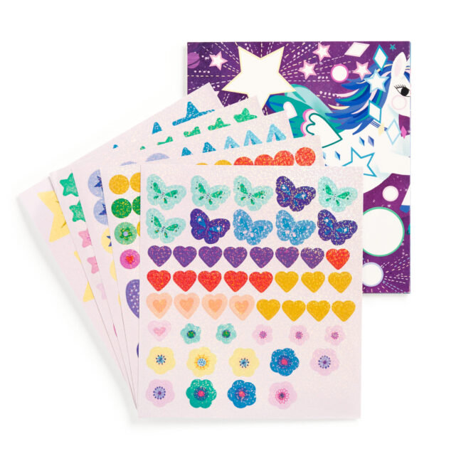 Mudpuppy Sticker Sparkle Poster Kit - Unicorn Magic - Image 2