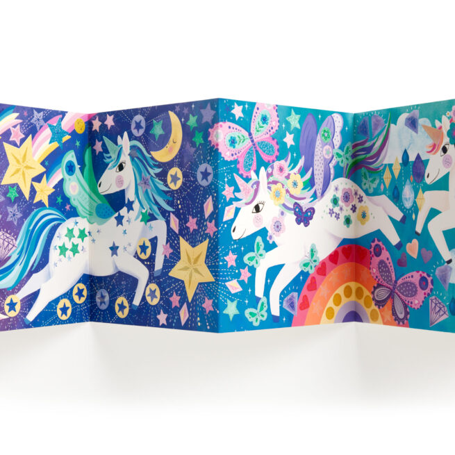Mudpuppy Sticker Sparkle Poster Kit - Unicorn Magic - Image 3