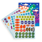 Mudpuppy Sticker Sparkle Poster Kit - Ocean Life - Image 2
