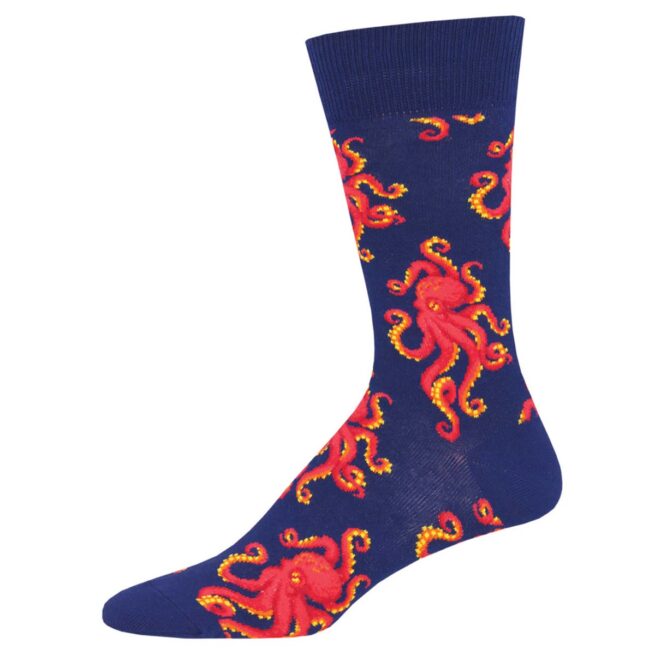 Socksmith Mens Socks - Socktopus Navy