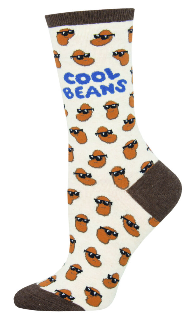 Socksmith Ladies Socks - Cool Bean Ivory