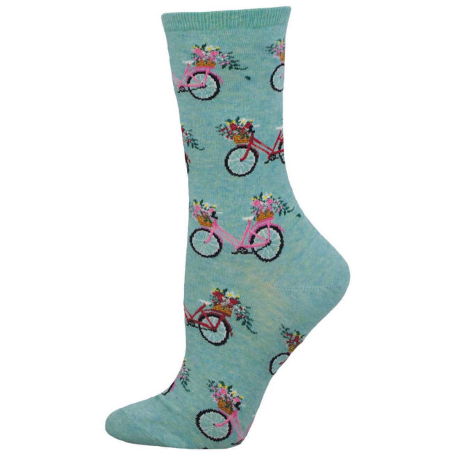 Socksmith Ladies Socks - Floral Cruiser Blue