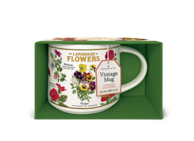 Cavallini Mug – Language of Flowers - Image 4