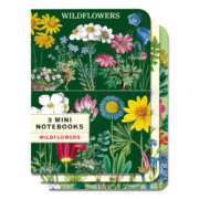 Cavallini Notebook Mini Set 3 - Wildflowers 2