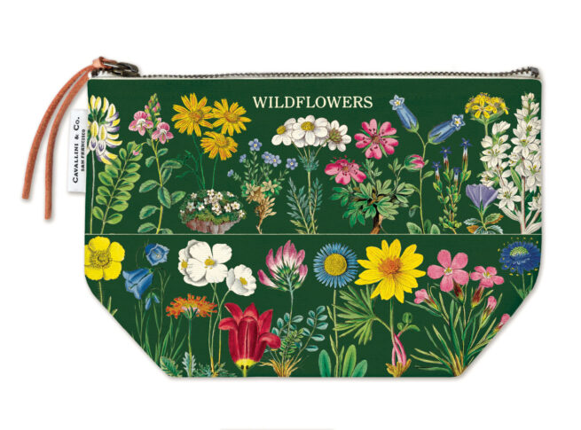Cavallini Pouch - Wildflowers 2