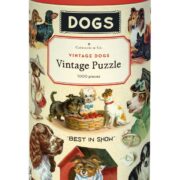 Cavallini - 1000 Pc Puzzle Vintage Dogs