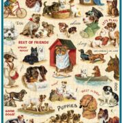 Cavallini - 1000 Pc Puzzle Vintage Dogs - Image 2