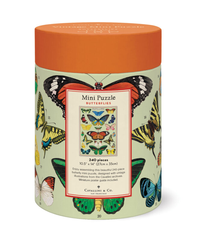 Cavallini - 240 Pc Mini Puzzle Butterflies - Image 2