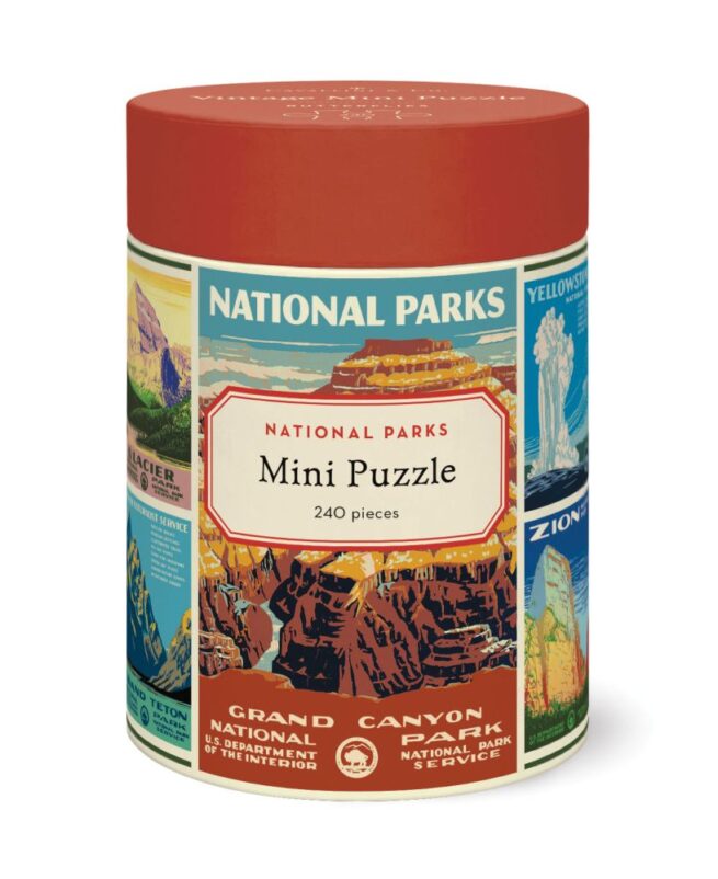Cavallini - 240 Pc Mini Puzzle National Parks