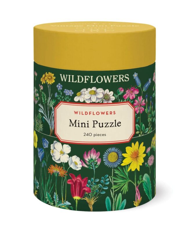 Cavallini - 240 Pc Mini Puzzle Wildflowers