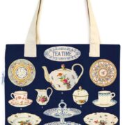 Cavallini Tote Bag - Tea Time
