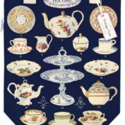 Cavallini Tote Bag - Tea Time - Image 2