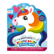 Ooly Playful Pages Activity Book – Unicorn Party!