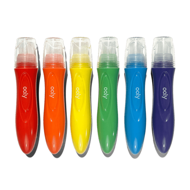 Ooly Paint – Squeezy Poster Paint Brushes/6 - Image 3