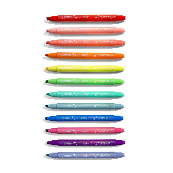 Ooly Markers – Switcheroo Sparkle Markers/12 - Image 5