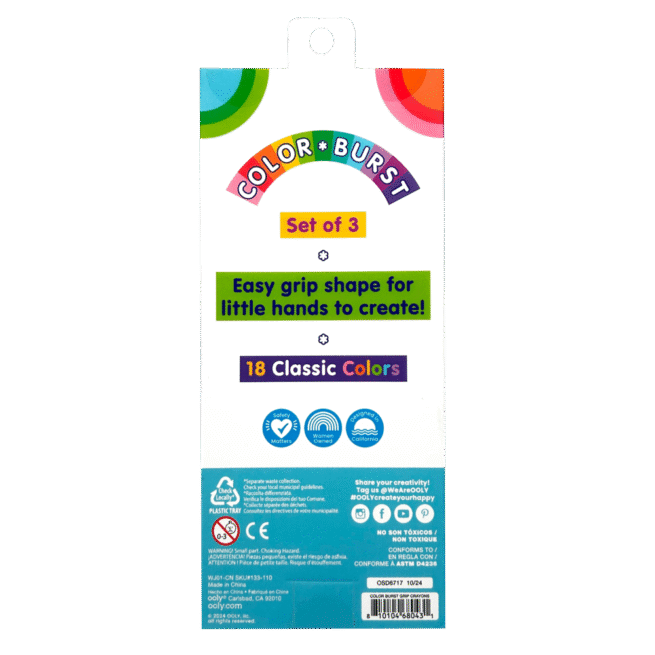 Ooly Crayons – Colour Burst Crayons/3 - Image 5