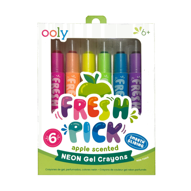 Ooly Crayo-Fresh Pick Scented Gel Crayons/6 - Image 2