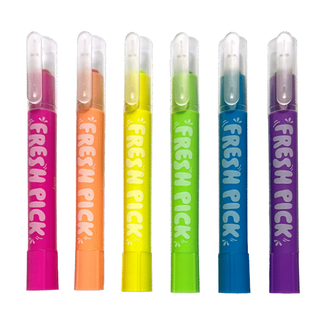 Ooly Crayo-Fresh Pick Scented Gel Crayons/6 - Image 8
